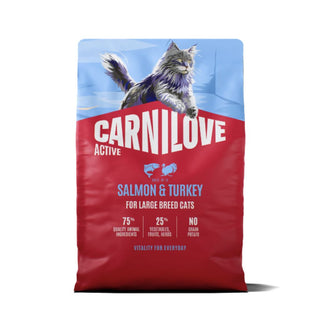 Carnilove Active Cat Large Breed Salmon & Turkey
