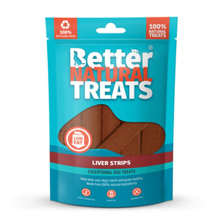 Better Natural Treats Liver Strips Low Fat