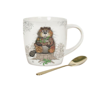 Bug Art Mug Beaver