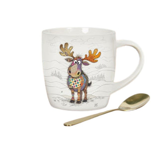 Bug Art Mug Moose