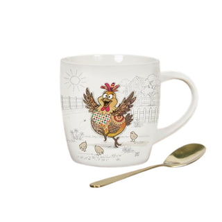 Bug Art Mug Hen