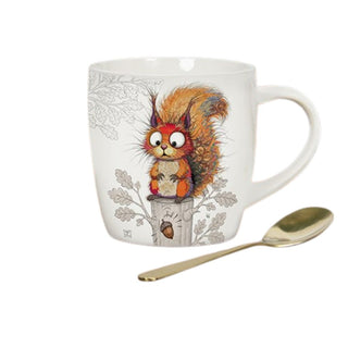 Bug Art Mug Squirrel