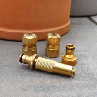 Flow Garden Pro Brss Hose Fitting Set