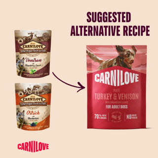 Carnilove Dog Pouch Venison With Strawberry