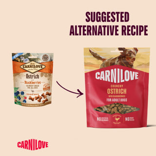 Carnilove Dog Treat Ostrich With Blackberries