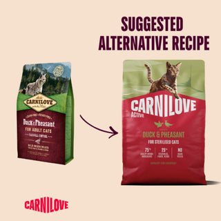 Carnilove Active Cat Food Duck & Pheasant