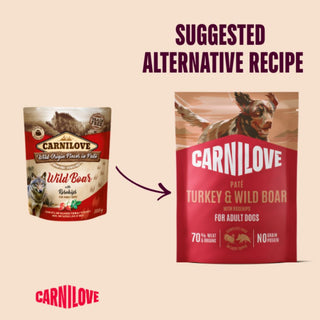 Carnilove Dog Pouch Turkey, Wild Boar & Rosehip