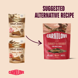 Carnilove Jerky Turkey & Rabbit