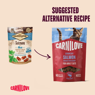 Carnilove Crunchy Cat Treat Salmon & Catnip