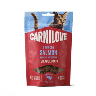 Carnilove Crunchy Cat Treat Salmon & Catnip