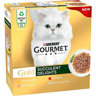 Gourmet Gold Succulent Delights Multipack 8 X 85g