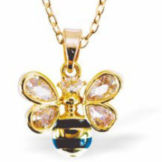 Byzantium Jewellery Bee Crystal Wings