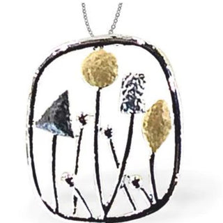 Byzantium Jewellery Designer Pendant Wild Flowers