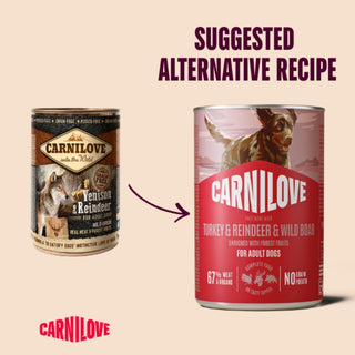Carnilove Dog Wet Food Turkey Reindeer & Wild Boar