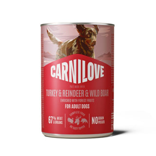 Carnilove Dog Wet Food Turkey Reindeer & Wild Boar
