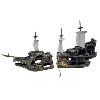 Aqua One Shipwreck Blackbeard’s Revenge double-sided