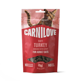 Carnilove Semi Moist Cat Treat Turkey & Catnip