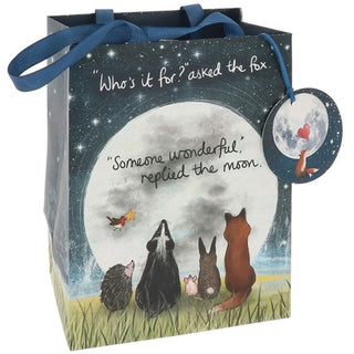 Fox Under The Moon Gift Bag Someone Wonderful