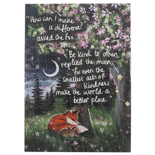 Fox Under The Moon Jigsaw Kindness