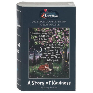 Fox Under The Moon Jigsaw Kindness
