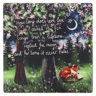 Fox Under The Moon Coaster Love