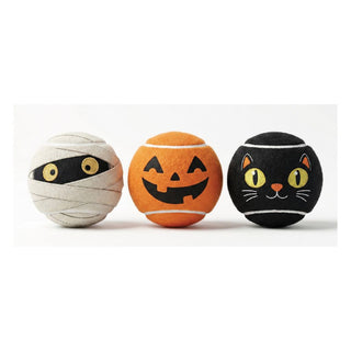 Halloween Tennis Ball Dog Toy 3 Pack
