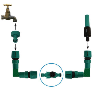 Green Jem Quick Fix In Line Tap Connector - Carded