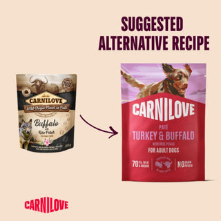 Carnilove Dog Pouch Turkey & Buffalo