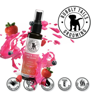 HugglePets Bubbly Tails Dog Deodoriser Cologne Summer Fruit