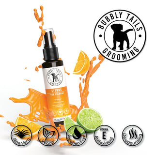 HugglePets Bubbly Tails Dog Deodoriser Cologne Citrus