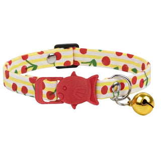 Cat Collar Cherry