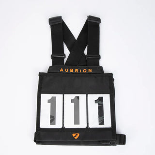 Aubrion Number Bib Set Black - Child