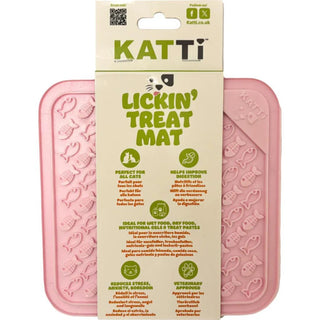 Katti Lickon Mat Fish - Pink