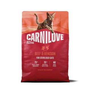 Carnilove Active Cat Food Beef & Venison