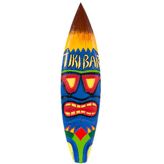 Wood Surf Tiki Bar Sign Multicoloured