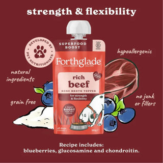 Forthglade Bone Broth Topper Beef