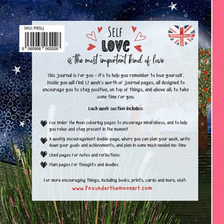 Fox Under The Moon Self Love Journal