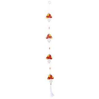 String Of Mushrooms Suncatcher