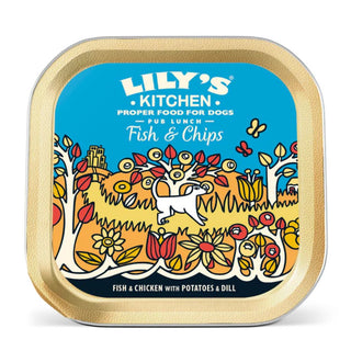 Lily's Kitchen Dog Fish n Chips Trays