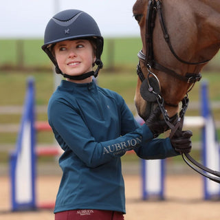 Aubrion Equestrian Winter Long Sleeve Base Layer - Young Rider