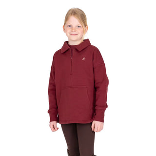 Aubrion Equestrian Quarter Zip Sweater - Young Rider
