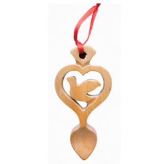 Mini Love Spoon Christmas Dove