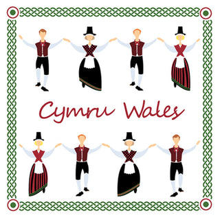 Dancers Card Cymru Wales