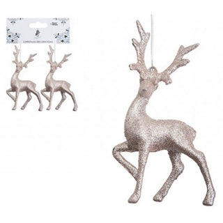 2 Reindeer Decotations