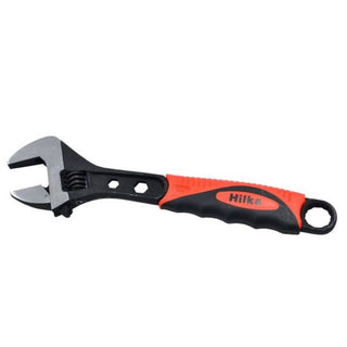 Hilka 10" 250mm Wide Jaw (35mm) Soft Grip Adjustable Wrench