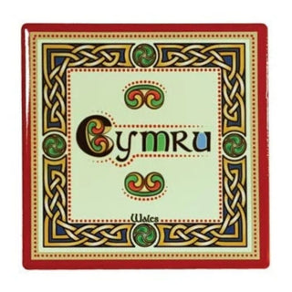 Ceramic Coaster Cymru