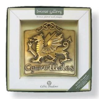 Welsh Dragon Plaque - Bronze Gallery