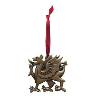 Welsh Dragon Hanging Ornament -Bronze
Gallery