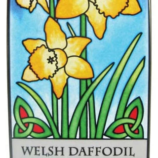 Gothic Stained Glass Daffodil