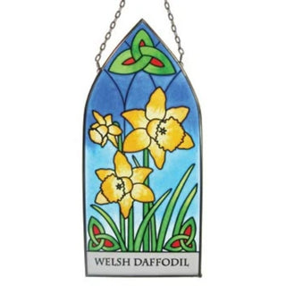 Gothic Stained Glass Daffodil